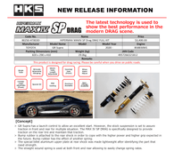 TOYOTA SUPRA GR(MKV) 2020+ - HKS HIPERMAX IV SP COILOVER