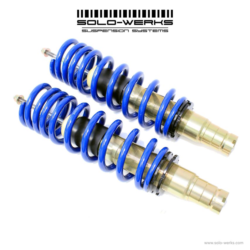 1992-1995 - HONDA - Civic Sedan/Coupe/Hatchback, Incl. Del Sol (With Rear Lower Fork Mounts) - Solo-Werks Coilovers