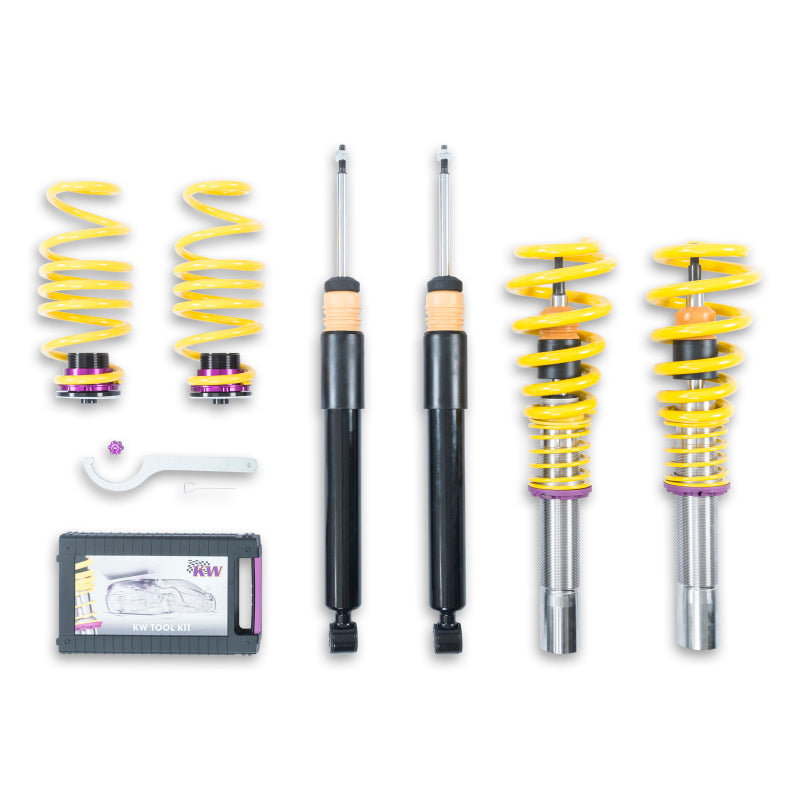 AUDI A4 09-16/AUDI A5/S5/RS5 08-16(ALL ENGINES/MODEL) W/O EDC - KW SUSPENSION V2 COILOVER KIT