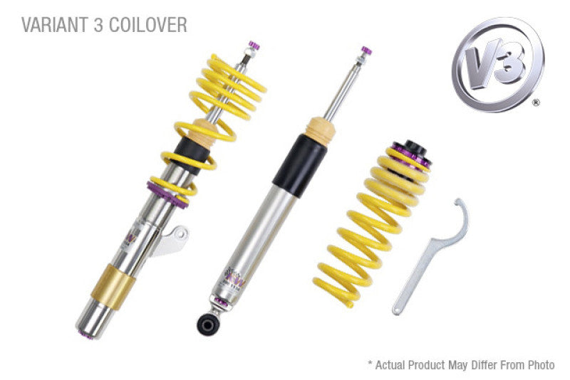 VOLKSWAGEN GOLF R 15-19 W/ DCC - KW SUSPENION V3 COILOVER KIT