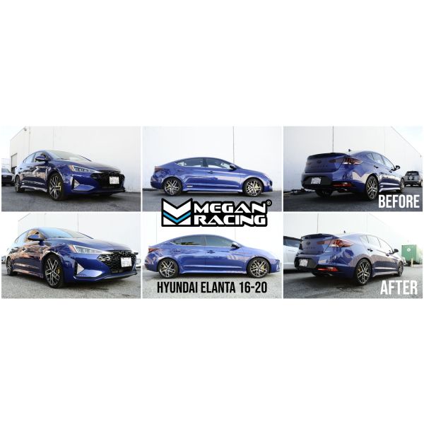 Hyundai Elantra Sport 16-20 (Multi-Link Rear Suspension) Street Series Coilovers