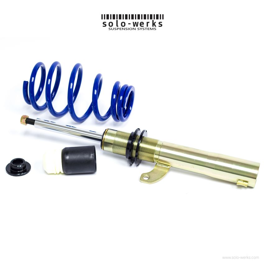 2011-2018 - VW - Jetta, Incl. SE, SEL (55mm Front Strut Tube - With Torsion Beam Rear Suspension) - MK6 - Solo-Werks Coilovers